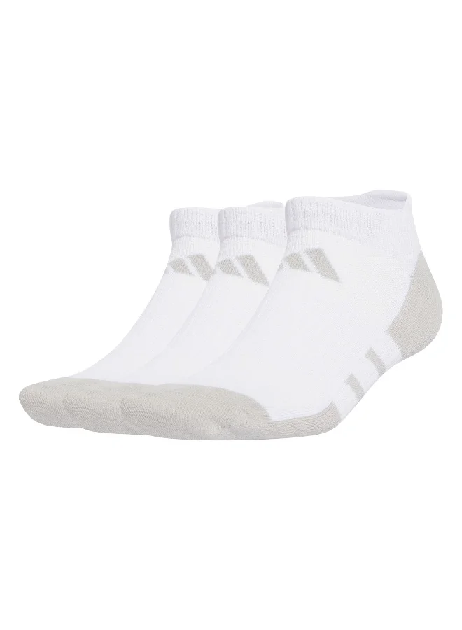 Adidas Ess Cc Low 3P White Training Socks For Unisex 2 - 3.5