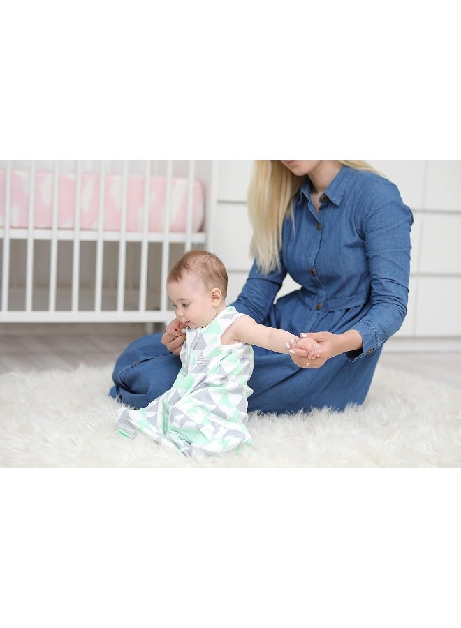 BaeBae Goods BaeBae Goods Sleeping Bag Sack - Pure Cotton Wearable Blanket for Infants - Unisex Zip Up for Boys and Girls  - Image 2