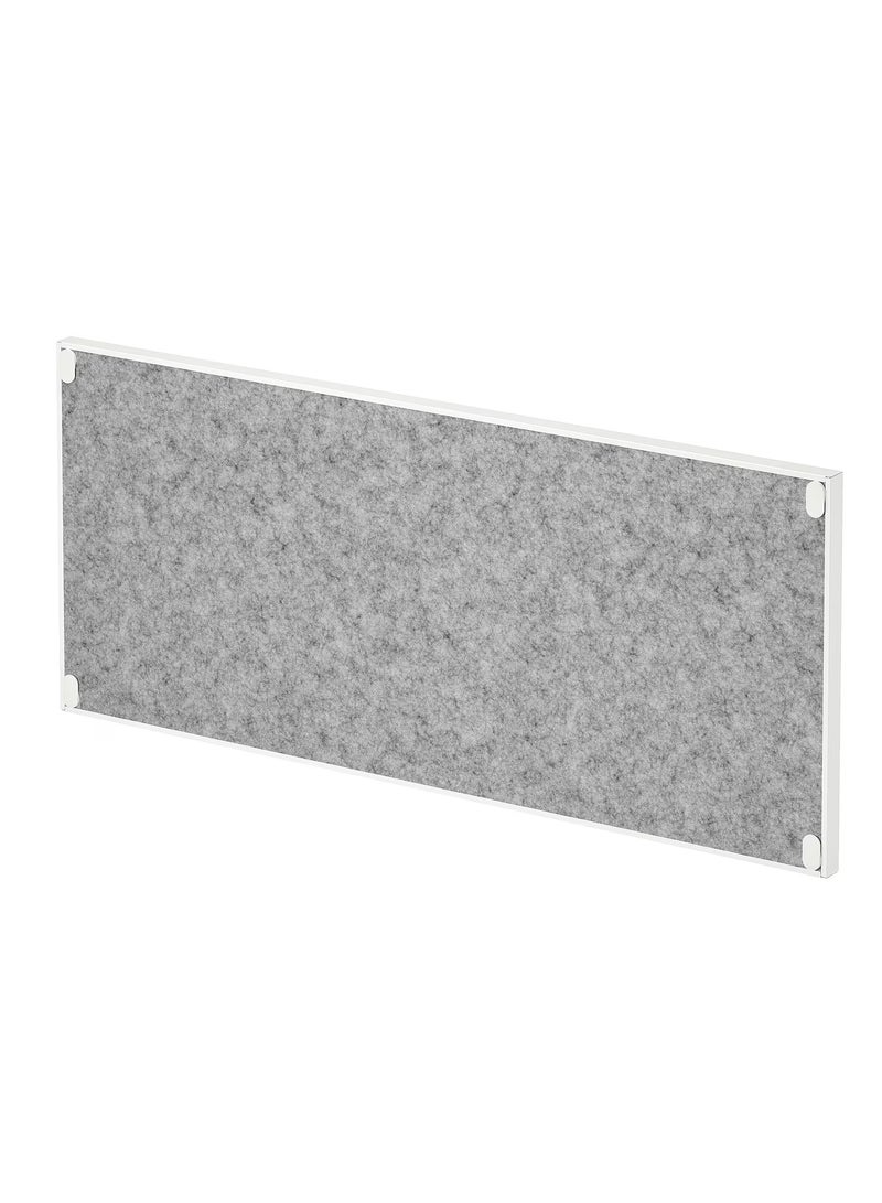 Generic Noticeboard, white, 76x33 cm - Image 1
