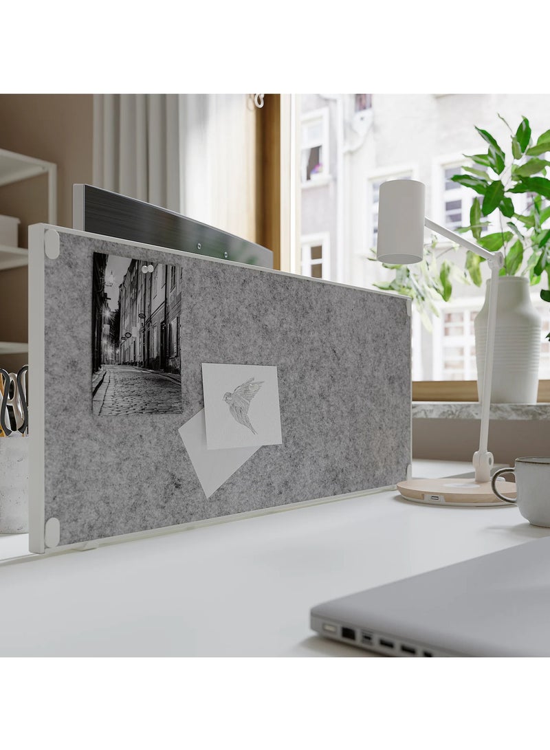 Generic Noticeboard, white, 76x33 cm - Image 4