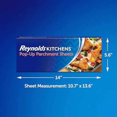 Reynolds أوراق ورق البرشمان القابلة للظهور من رينولدز كيتشنز، 10 × 13 بوصة، 30 قطعة - Image 2