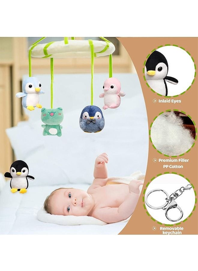 Generic - Plush Toy with Keychain, Lovely Stuffed Doll Pendant Keychain, Award Goodie Bag Fillers and Animal Themed Party (Blak) - Image 1