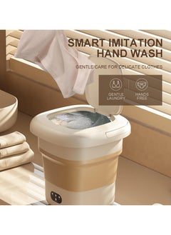 Portable Washing Machine Mini Washer for Baby Clothes Underwear or Small Items Foldable Washing Machine with 3 Modes for Apartments Dorms and Travel - pzsku/Z3E7B0B234A4FFA241408Z/45/_/1729948548/88c502ae-9a81-4a23-8248-d98cfbe9cd54