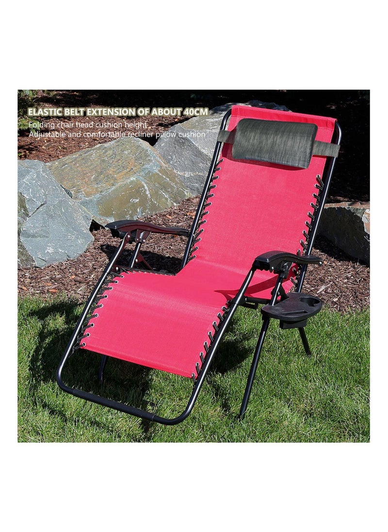 SYOSI - Head Cushion Pillow, Soft Lounger Pillows, Recliner Headrest Pillow Head Cushion, Removable Headrest Cushion, Outdoor Chaise Lounge Head Pillow, for Chairs Recliners Armchairs for Folding Chairs - Image 1