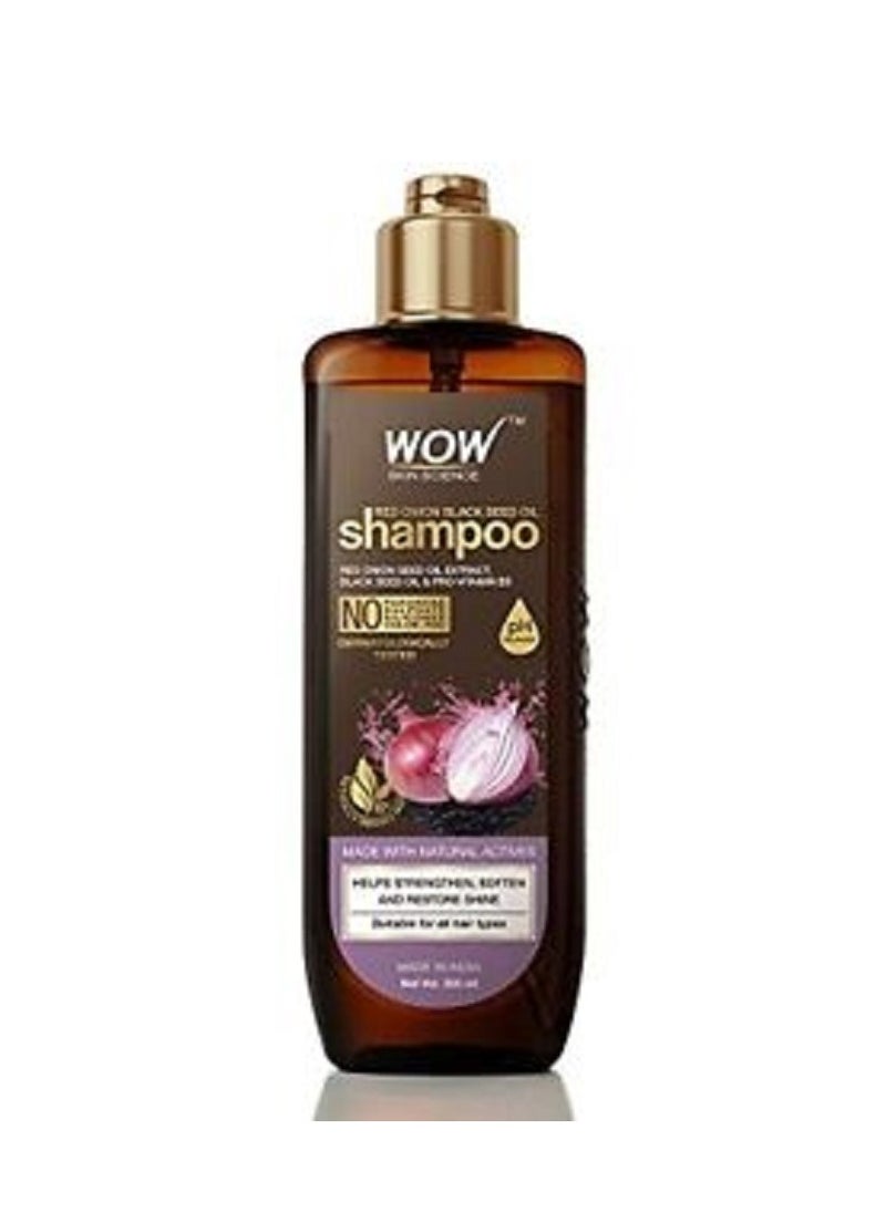 WOW - Red Onion Black Seed Oil Shampoo 200ml - Image 1