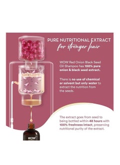 WOW Red Onion Black Seed Oil Shampoo 200ml  - Image 5