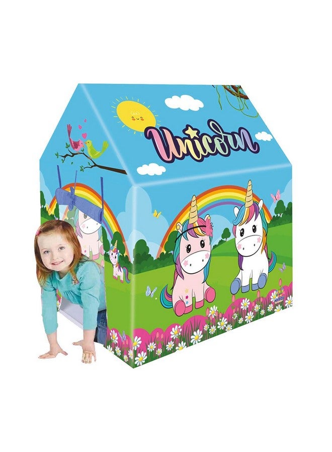 Webby Unicorn Play Tent House for Kids, multicolor - Image 1