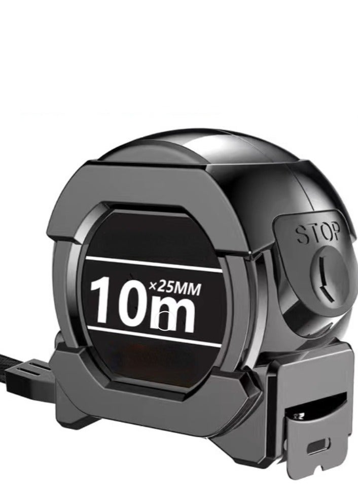 10m household industrial tape measure, hard and non-bending, night vision and luminous precision scale. 10m long and 2.5cm wide tape measure. - Image 1