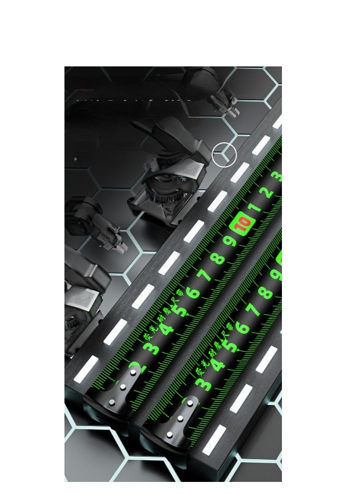 10m household industrial tape measure, hard and non-bending, night vision and luminous precision scale. 10m long and 2.5cm wide tape measure. - Image 2