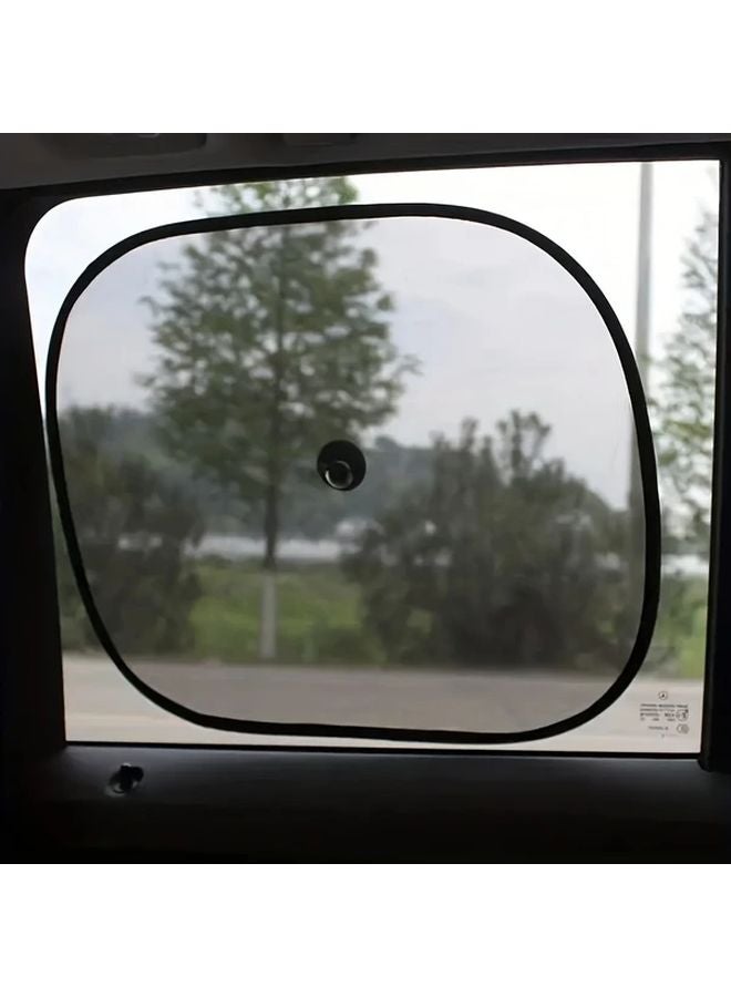 2 Pack Polyamide Car Side Window Sunshades with Suction Cups for Heat and Sun Protection - Image 2