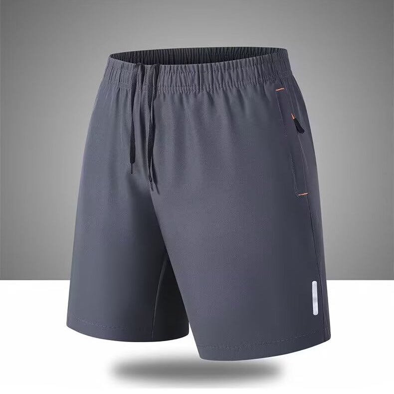 Summer Men'S Shorts Ice Silk Sports Quick-Drying Loose Five-Point Pants Men'S Running Outer Wear Beach Casual Mid-Pants Large Size - Image 4