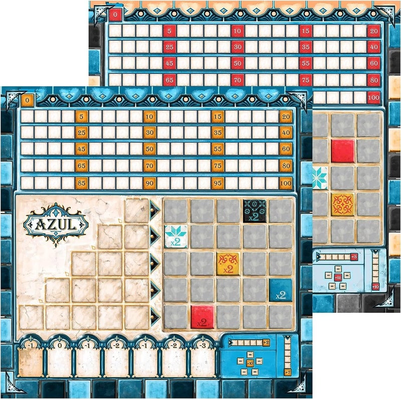 Plan B Games لعبة الطاولة أسموداي أزول كريستال موزايك - استراتيجية وضع البلاط، متعة عائلية للأطفال والبالغين، للأعمار 8 سنوات فما فوق، 2-4 لاعبين، وقت اللعب 30-45 دقيقة - Image 3