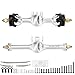 MEUS RACING 5mm ISO V2 TRX4M Axles with Adjustable Servo Mount for TRAXXAS 118 TRX4M RC Crawler Silver - Image 2