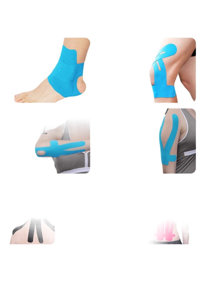 Conmas One-Piece Shaped Muscle Tape, Sports Muscle Tape, Pre-Cut Muscle Inner Effect Tape, Tape For Ankle And Knee Muscles - Image 1