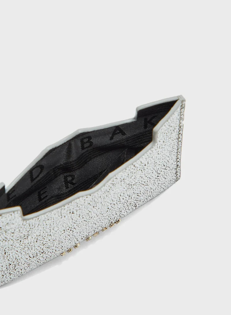 Ted Baker Mellan Slotted Bow Card Holder