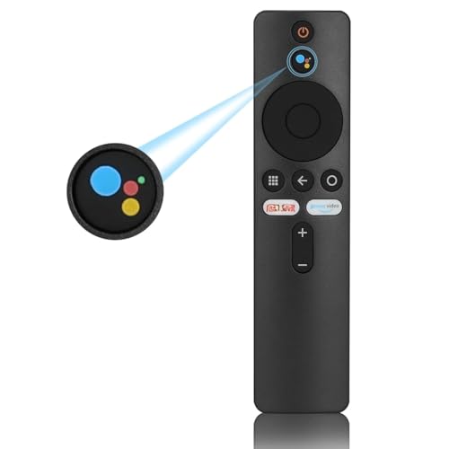 KPDP Compatible for Mi-Tv Voice Remote Original Control Compatible with Original Mi-TV Stick Box S/4S/4K for XMRM-006_Android 32 43 55 65 Inch Television - Pairing Must (1PC - Image 1