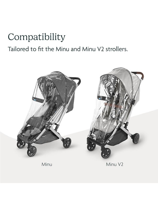UPPAbaby UPPAbaby MINU/MINU V2 Stroller Rain Shield  - Image 4