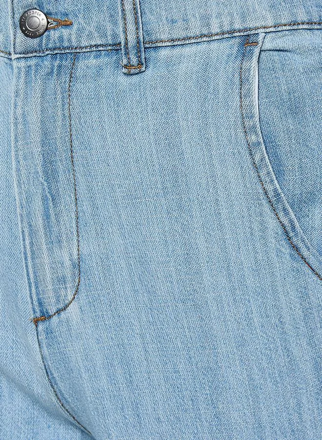 لي كوبر Lee Cooper Men Regular Fit Mid-Rise Jeans