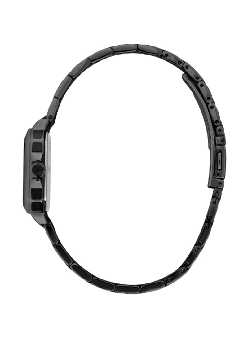 Karl Lagerfeld Women's 33X27.8MM Black, Sunray Dial Grey Stainless Steel Watch - R0553102504 - Image 2