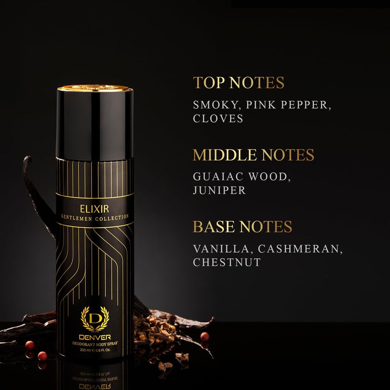 Denver Gentlemen Collection Verve & Elixir 200 ML Each (Pack of 2) - Image 4