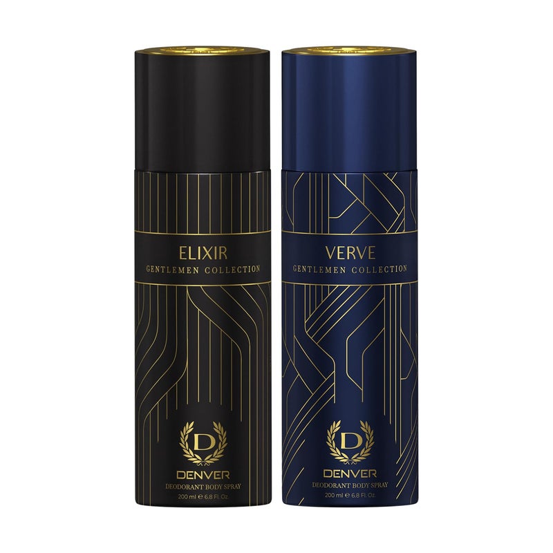 Denver Gentlemen Collection Verve & Elixir 200 ML Each (Pack of 2) - Image 1