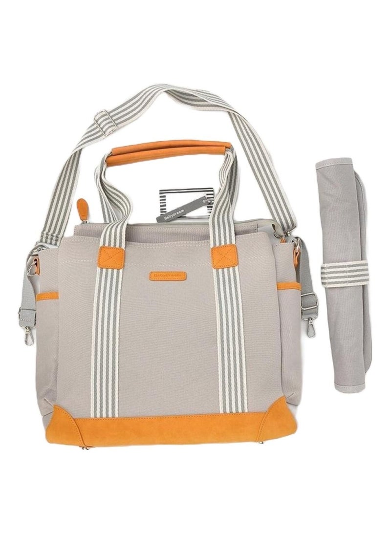 BabyDream Babydream premium diaper bag-Grey  - Image 1