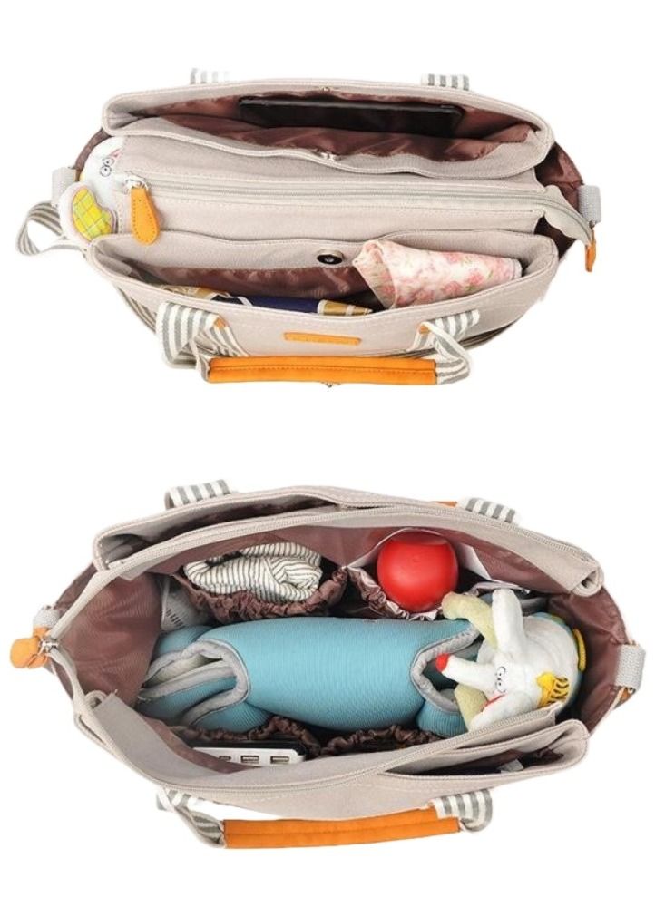 BabyDream Babydream premium diaper bag-Grey  - Image 4