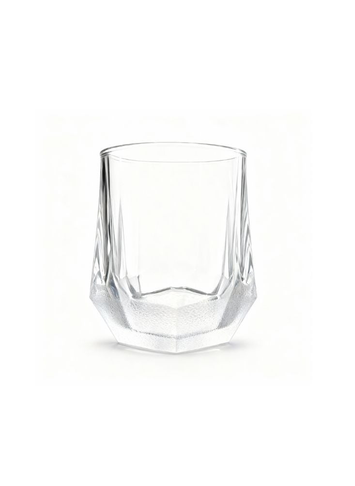 Glass Crystal Clear Tea Glasses – Premium Borosilicate Glass Cups Set (2 Pcs) - Image 1