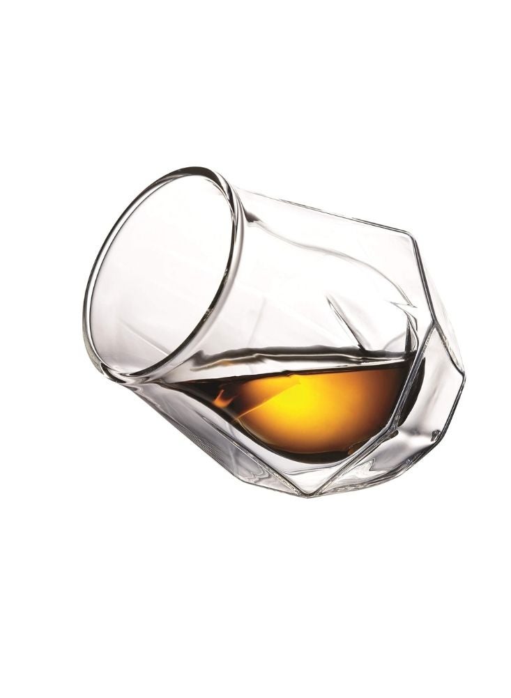 Glass Crystal Clear Tea Glasses – Premium Borosilicate Glass Cups Set (2 Pcs) - Image 3