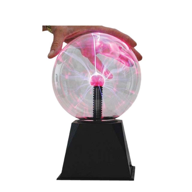 TEDCO Large Plasma Ball Lamp Nebula Sphere activates with Touch and Sound - Image 2