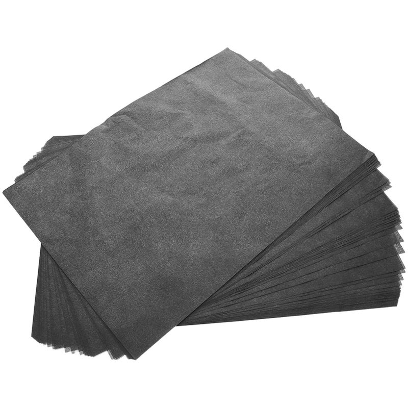 Graphite Transfer Paper 50 Sheets High Contrast Carbon Tracing Paper for Drawing - Image 2