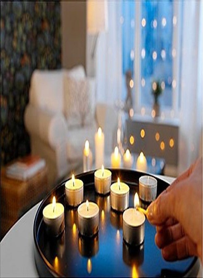 Sciian Tealight Candle Holder Set of 20 | Wax Candles for Diwali, Home Decor, Weddings, Birthdays & Festivals | 2Hrs Long Burning | Smokeless | Ideal Gifting Set for Any Occasion - Image 5