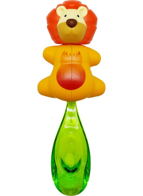 Rocs 0-3 Years Toothbrush + Flipper Hygienic Storage Container Set - With Lion Figure  - Image 4