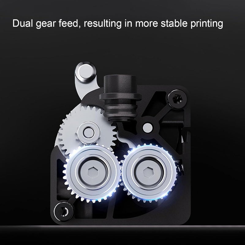Hilitand K1 Extruder, Dual Gear Direct Drive Extruder Kit with High Hardness Wear Proof Double Gear Feed, for Ender 3 V3 K1C K1 SE 3D Printers - Image 5