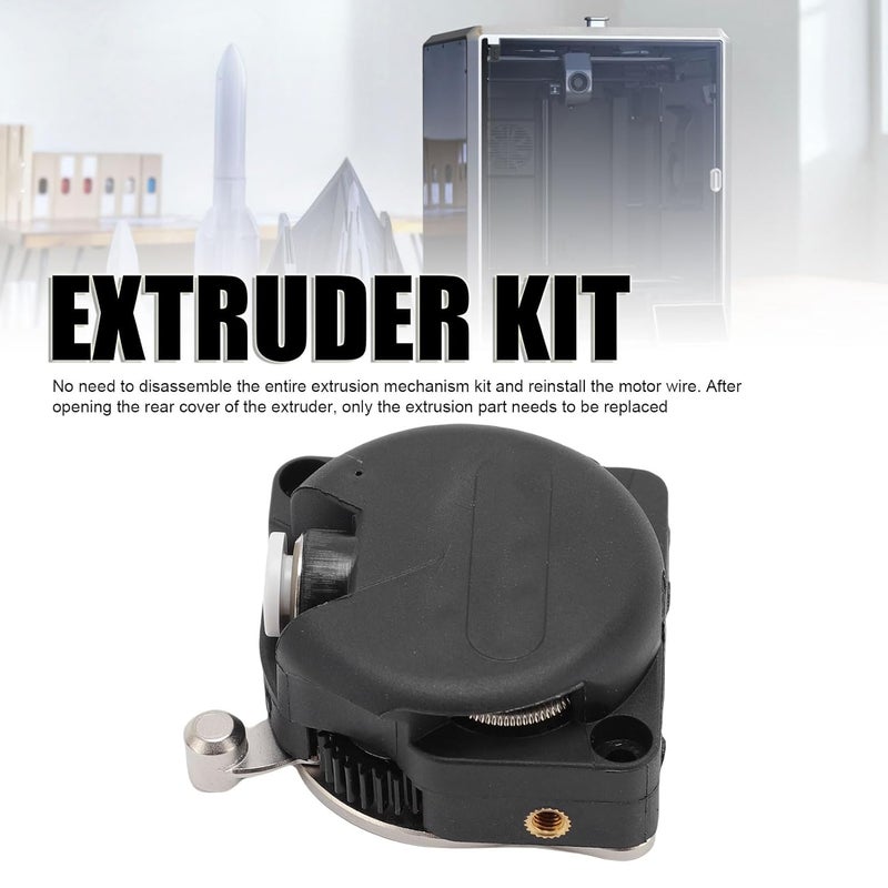 Hilitand K1 Extruder, Dual Gear Direct Drive Extruder Kit with High Hardness Wear Proof Double Gear Feed, for Ender 3 V3 K1C K1 SE 3D Printers - Image 4