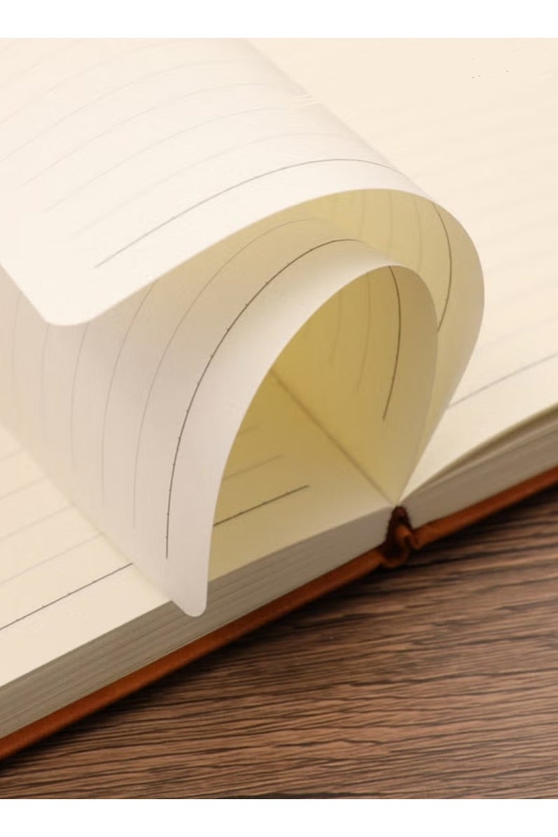 Generic Notebook,A5 Lined Leather Journal Notebook,Personalized Hardcover Journal Set with Pen &Gift Box,240 Pages 100gsm Thick Ruled Paper Daily Diary for Men Women School,Travel,Business,Work,Home Writing - Image 4