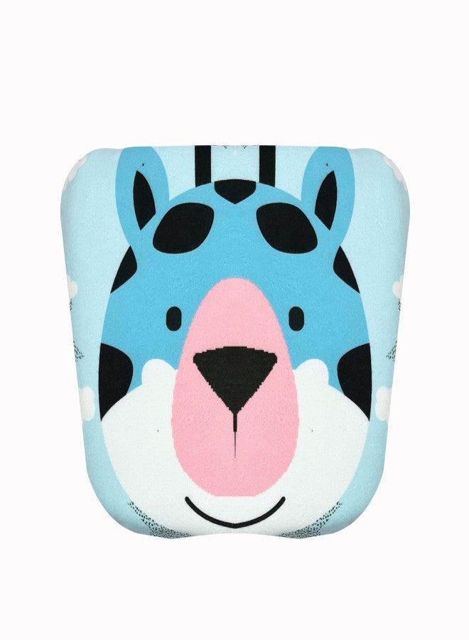 NEW COMERS® Memory Foam Infant Baby Pillow with Washable Cover, Soft & Light Weight Kids Pillow for Neck Support Preventing Head for Flat Head Syndrome Ideal for Newborn 0-12 Age -(28 x 20 x 3 cm)-278 - Image 1