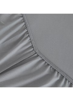 Home Box Derby Solid Microfiber Olympic Queen Fitted Sheet 160 X 200 X 25 Cm  - Image 5