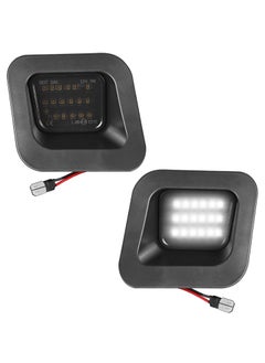 Y&D Full LED License Plate Light Tag Light for 2003-2018 Dodge RAM 1500 2500 3500 Pickup Truck 6000K White Lamp Assembly Replacement  - Image 1