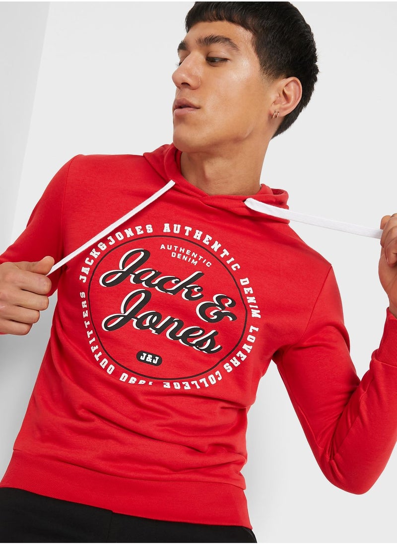 JACK & JONES - Logo Hoodie - Image 1