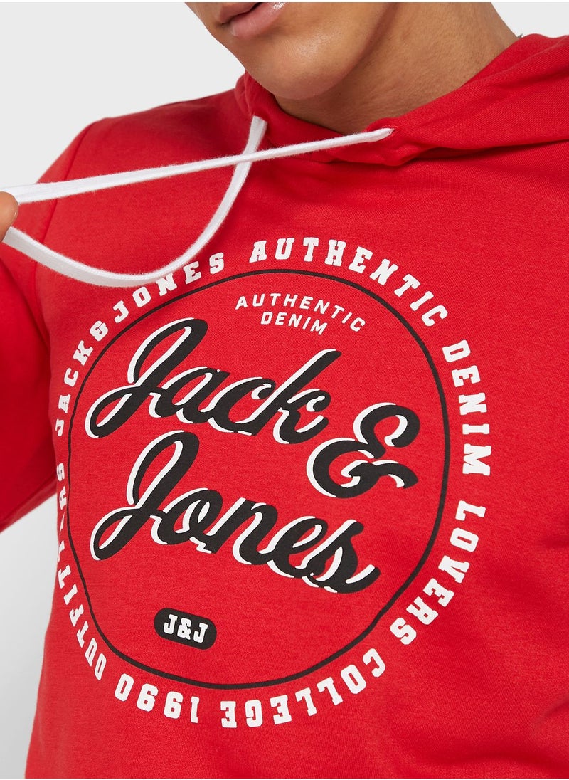 JACK & JONES - Logo Hoodie - Image 1