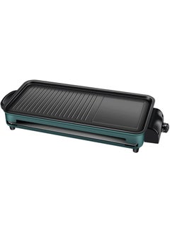 Generic Electric Griddle with Nonstick Cooking Plate, 2-in-1 Indoor Smokeless Grill 18"x 8.7" 1500W Large Skillet Removable Drip Tray, Cool-Touch Handle, Adjustable 5 Level Temp Control for Pancake Burger Egg  - Image 5