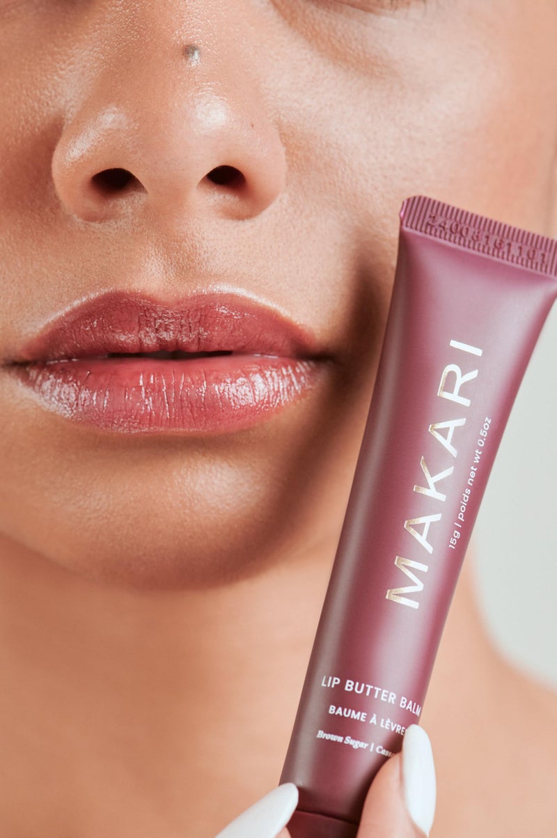 Makari Black Lip Butter Balm (0.5 oz) | Ultra-Nourishing Lip Moisturizer for Dry, Chapped Lips | Lightweight, Non-Greasy Hydration | Black Flavor - Image 2