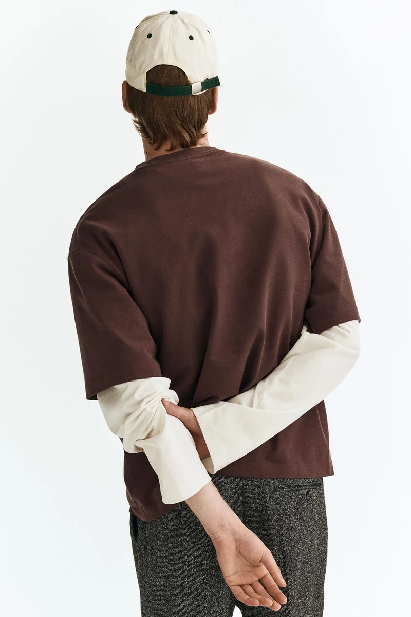 H&M  Loose Fit Boxy-style T-shirt for Men | Best Price UAE