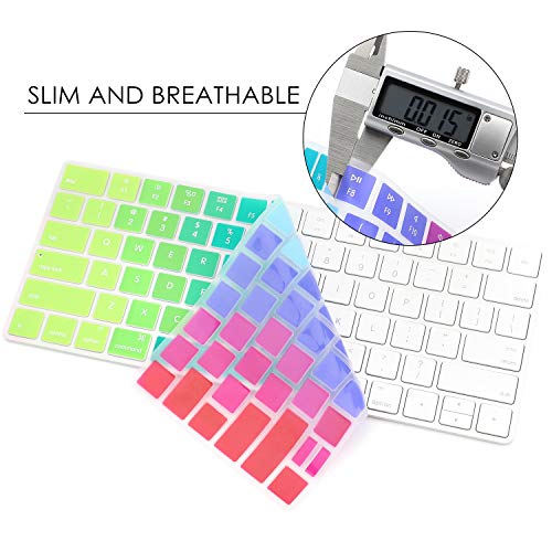 Allinside Rainbow Cover for Apple Magic Keyboard (MLA22LL/A) with US Layout - Image 4