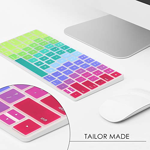 Allinside Rainbow Cover for Apple Magic Keyboard (MLA22LL/A) with US Layout - Image 3