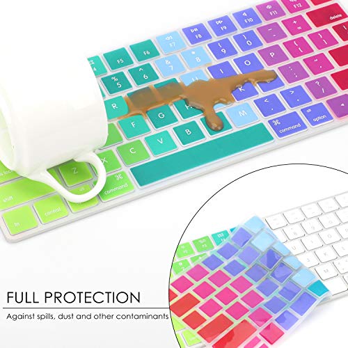 Allinside Rainbow Cover for Apple Magic Keyboard (MLA22LL/A) with US Layout - Image 5