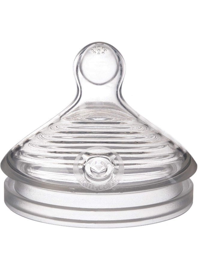 NUK حلمة NUK Simply Natural سريعة التدفق، 2 عدد - Image 1