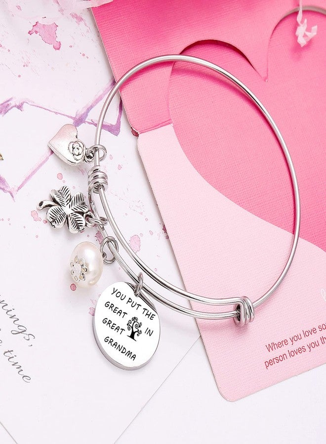 Nothers Great Grandma Gift Mothers Day Gift Great Grandmother Gift Great Grandma Jewelry Great Gigi Gifts Great Grammy Gift Granny Gift Great Nana Jewelry Great Grandma Bracelet, Great Grandma Bracelet, - Image 5