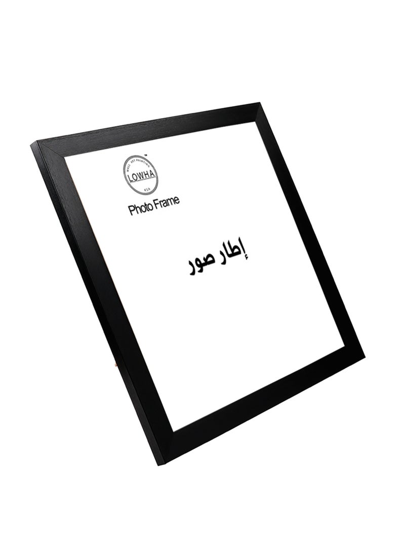 LOWHA Tabletop and Wall Photo Frame with Stand for Square Picture Wall Art  - Image 1